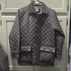 Youth Navy quilted Polo Ralph Lauren jacket